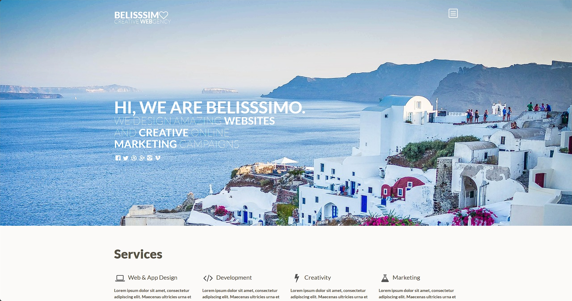 休闲旅行商务响应式网页模板-柒伍零丨网络资源社区