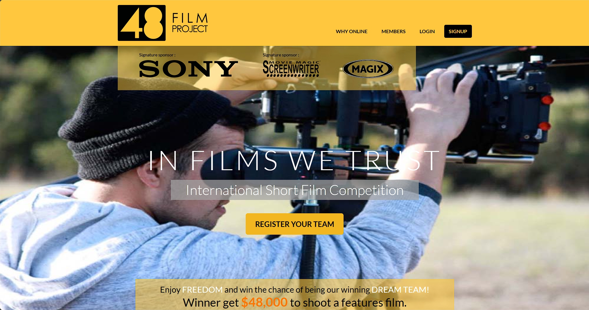 专业摄影服务响应式网页模板-柒伍零丨网络资源社区