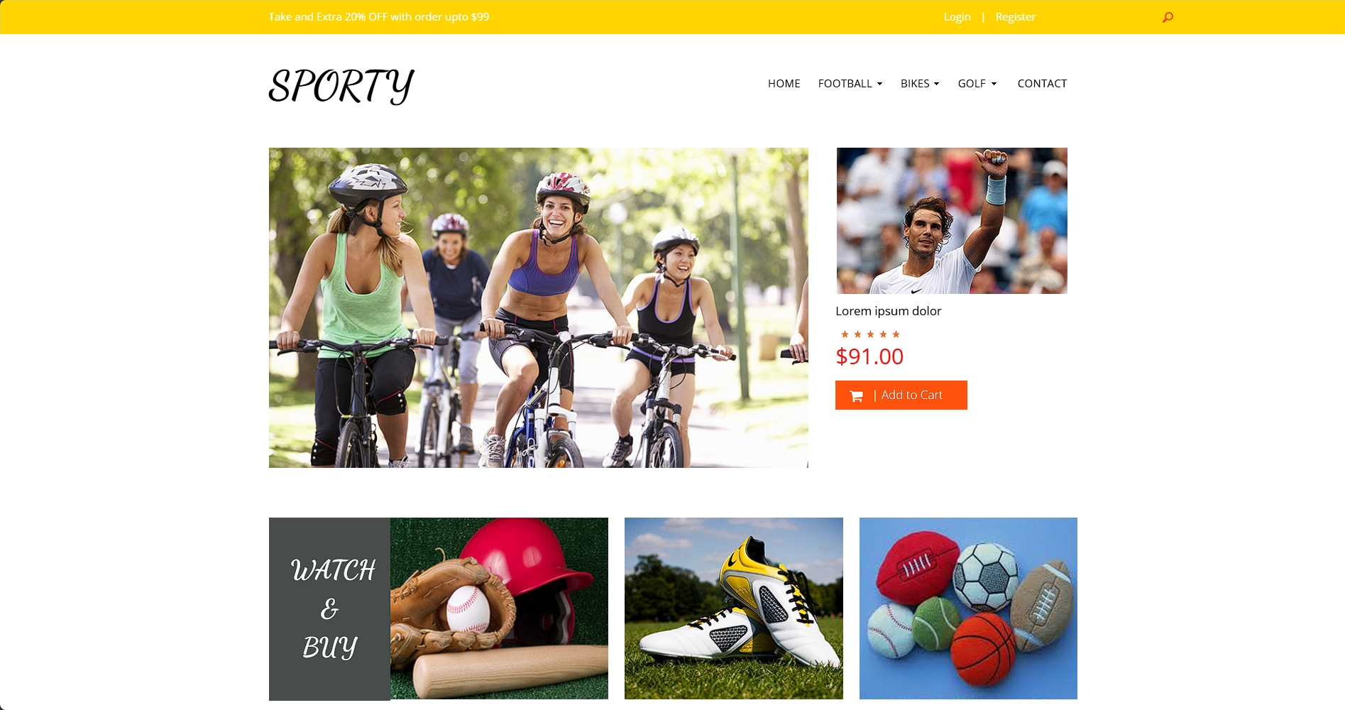 健身运动产品销售响应式网页模板-柒伍零丨网络资源社区