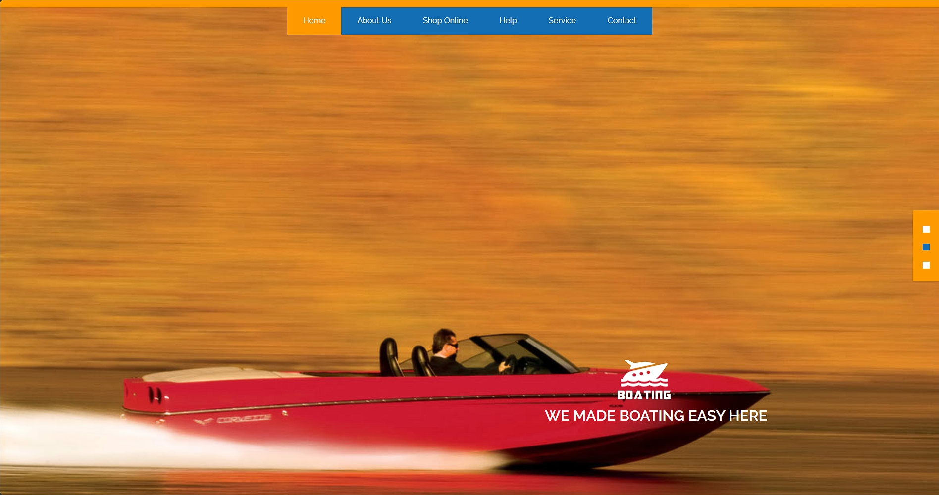 潜水划艇俱乐部响应式网页模板-柒伍零丨网络资源社区