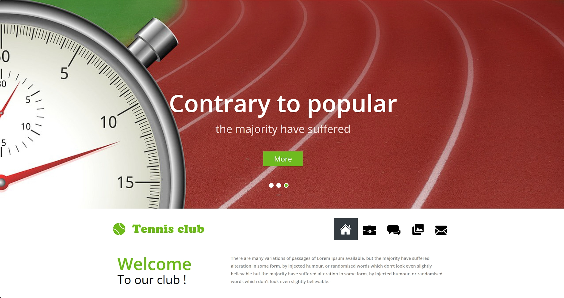 网球运动响应式网页模板-柒伍零丨网络资源社区