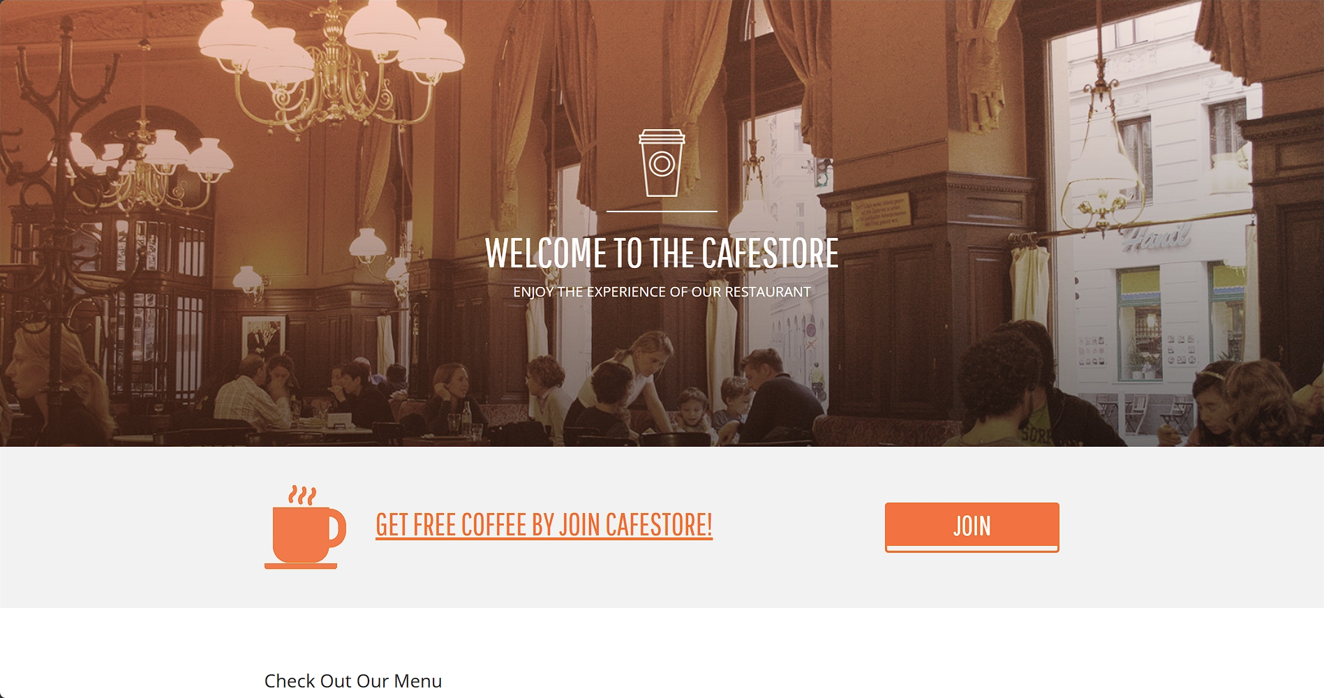 咖啡餐厅响应式网页模板-柒伍零丨网络资源社区