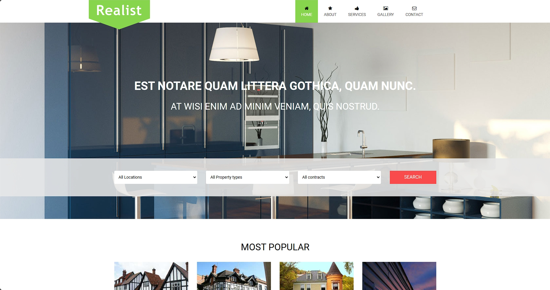 在线房产交易信息响应式网页模板-柒伍零丨网络资源社区