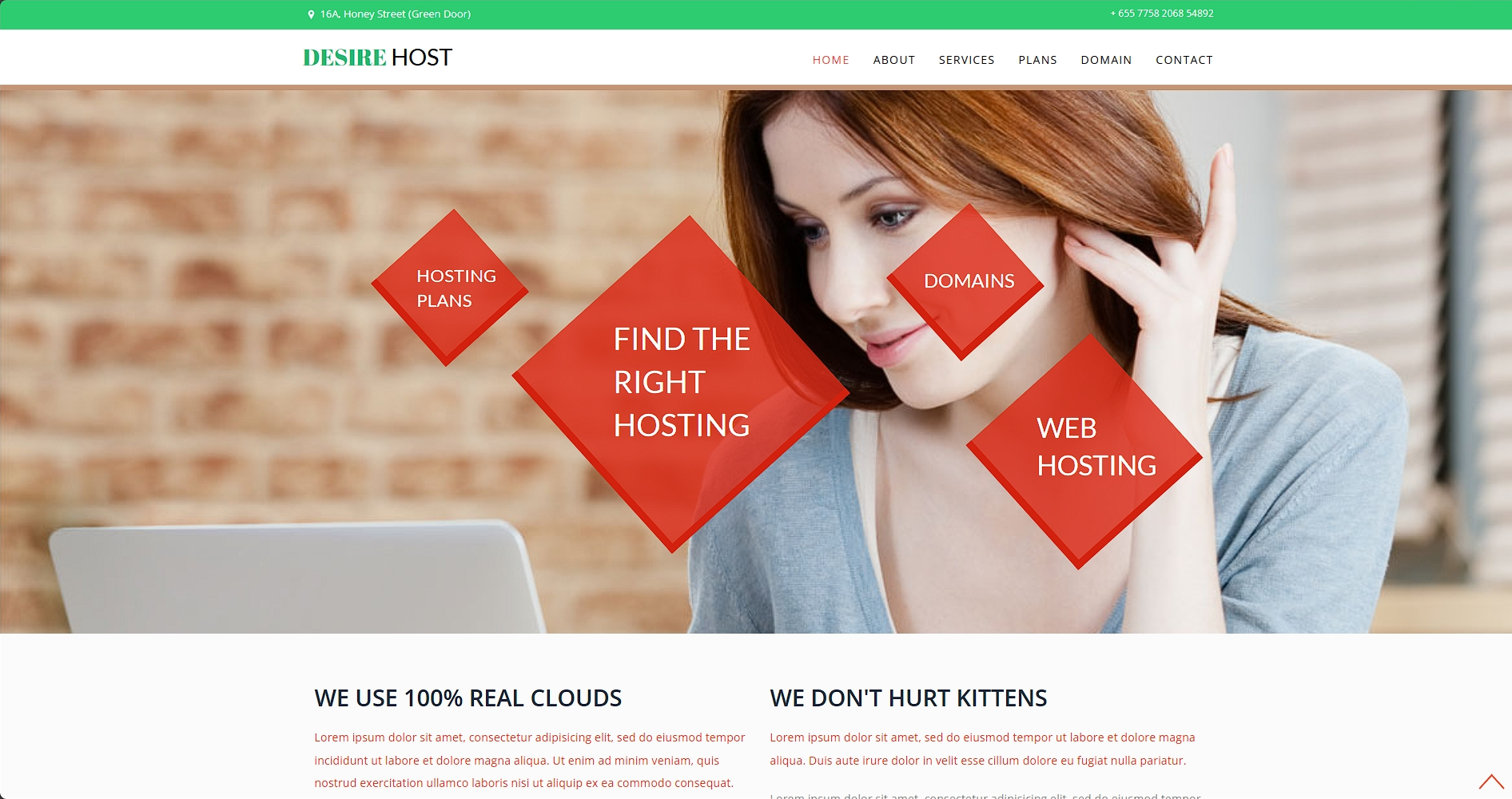 IDC主机产品公司响应式网页模板-柒伍零丨网络资源社区