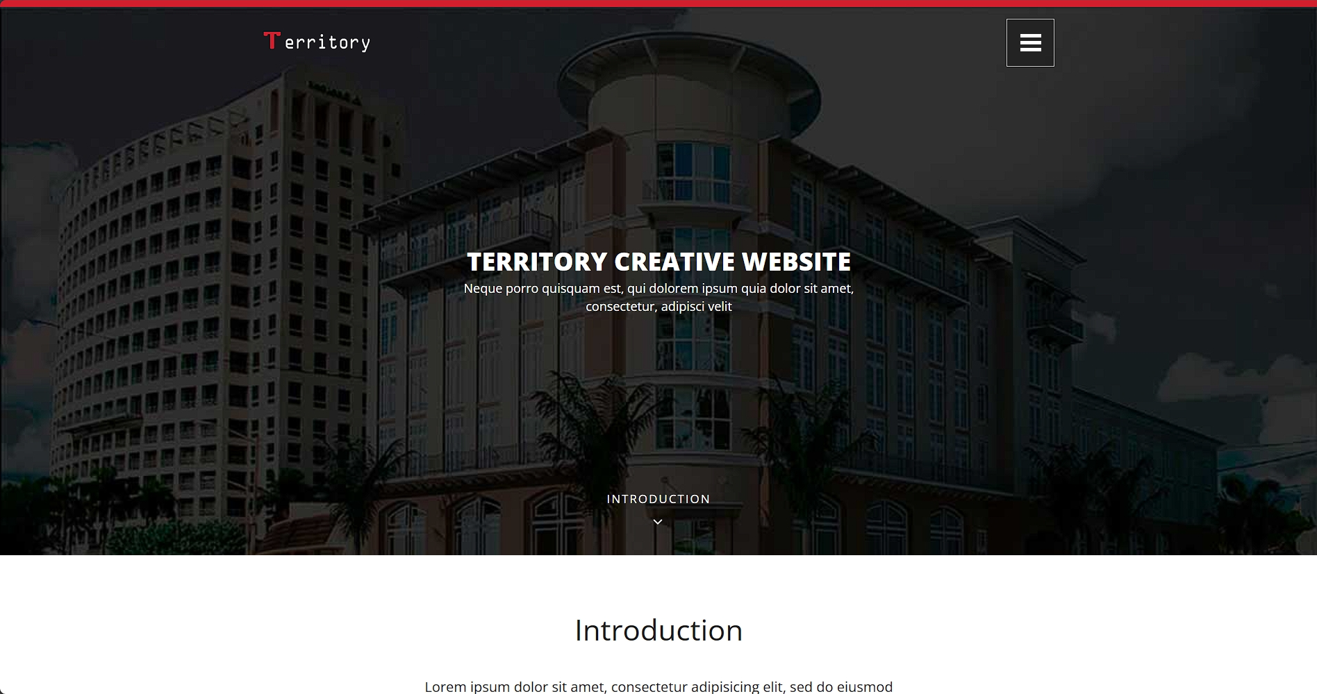 商务地产响应式网页模板-柒伍零丨网络资源社区