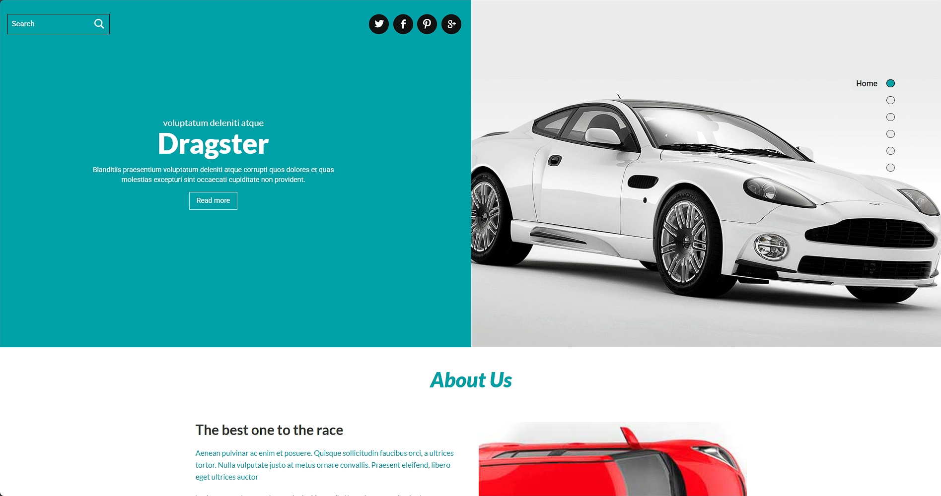 汽车改装服务响应式网页模板-柒伍零丨网络资源社区
