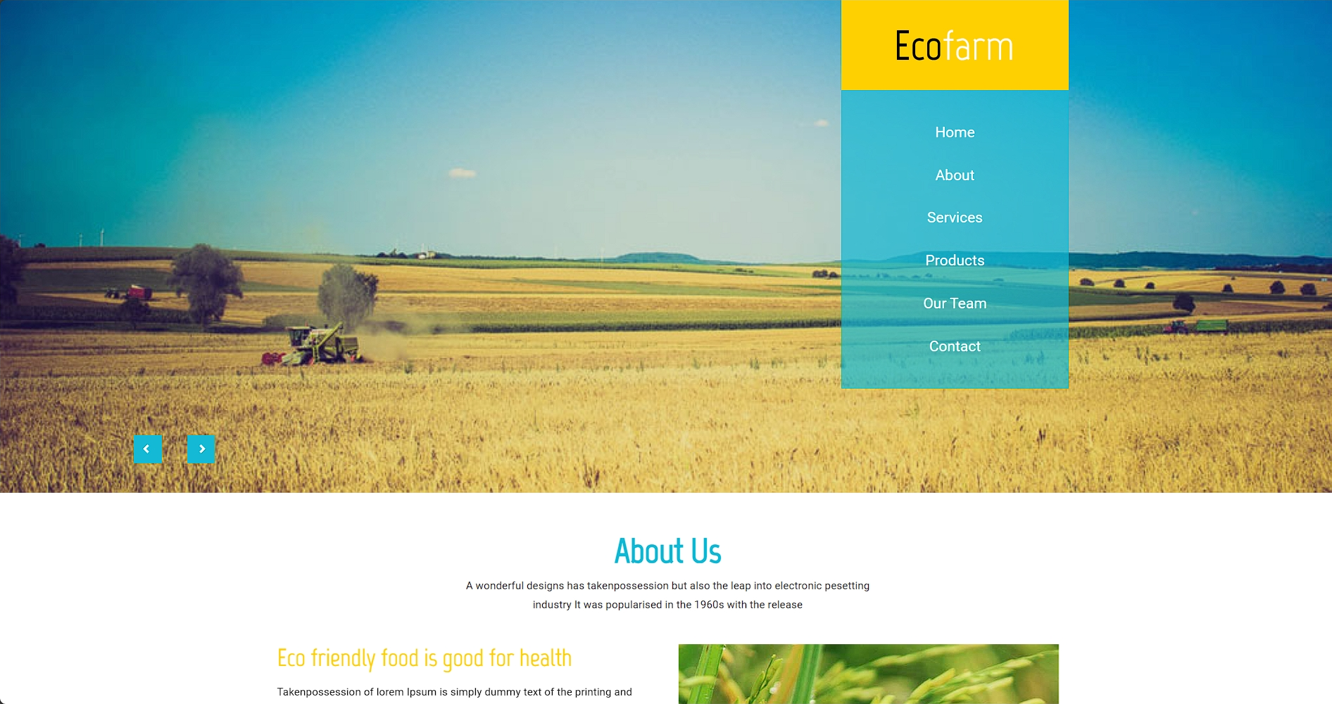 生态农业发展响应式网站模板-柒伍零丨网络资源社区