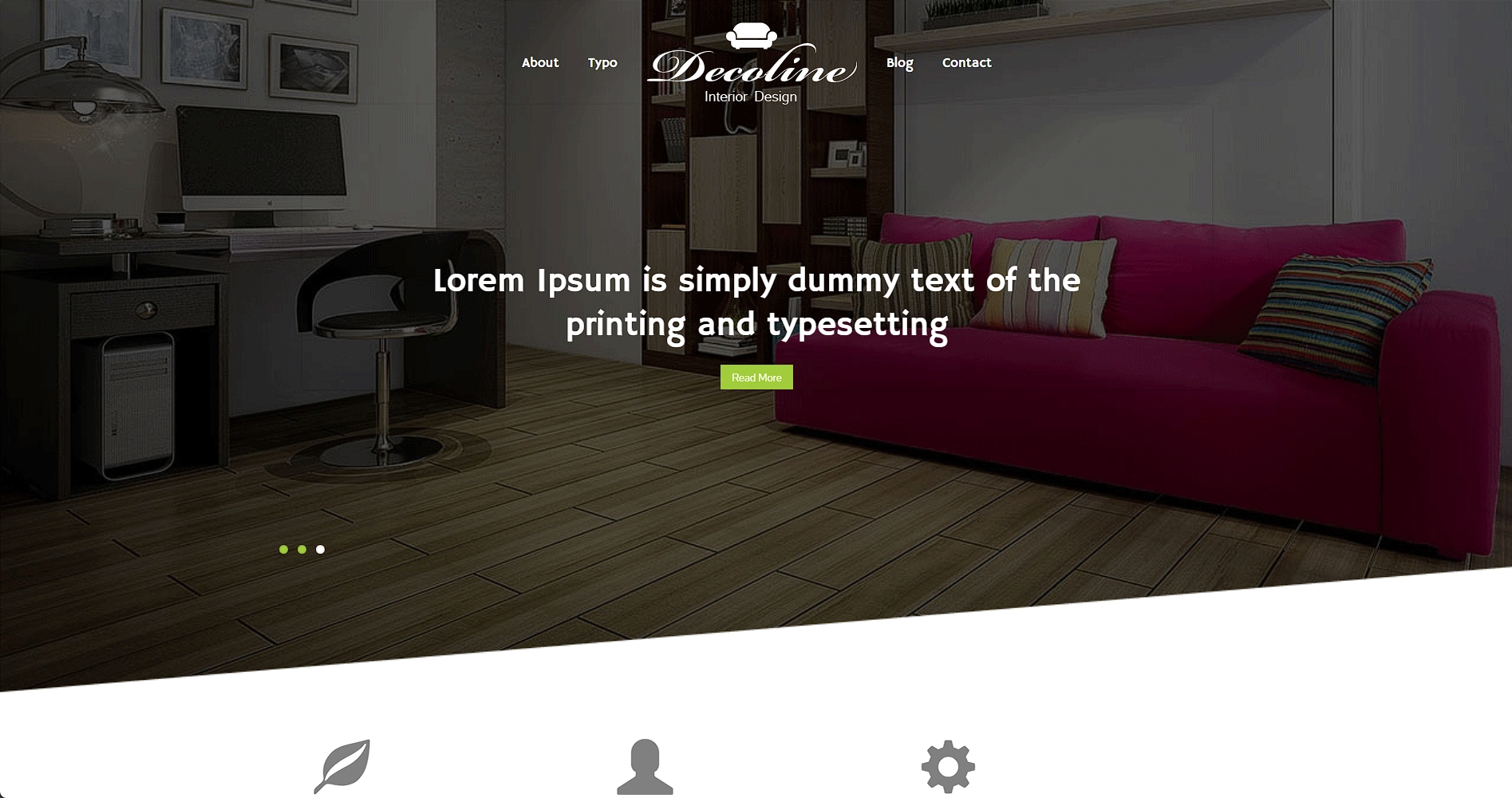 室内建筑师团队响应式网站模板-柒伍零丨网络资源社区