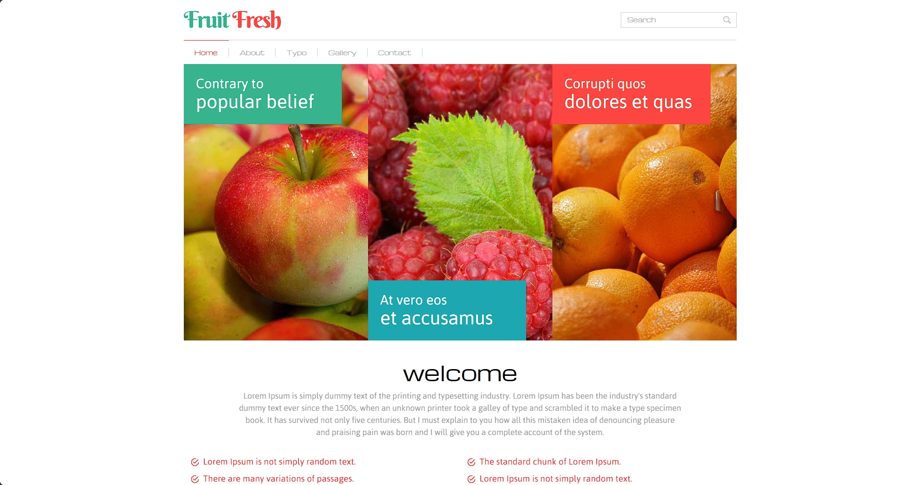 水果农业贸易公司响应式网站模板-柒伍零丨网络资源社区